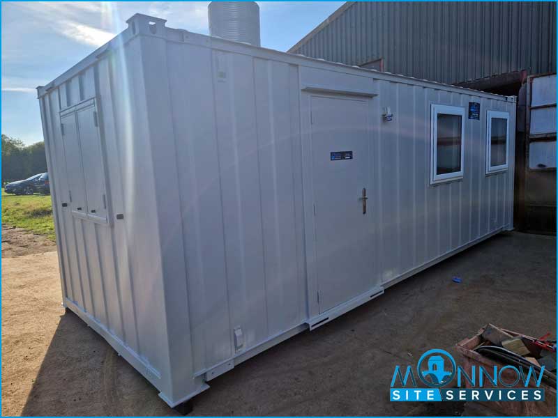 Tailored Office Shipping Container Unit for a Valued Local Client in the Forest of Dean