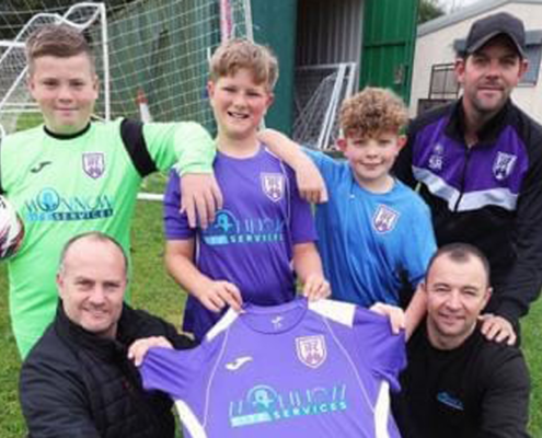 We are thrilled to announce our latest venture in supporting the local community! Monnow Site Services is proud to be the official sponsor of Raglan JFC's Under 12's match kit for the next two years