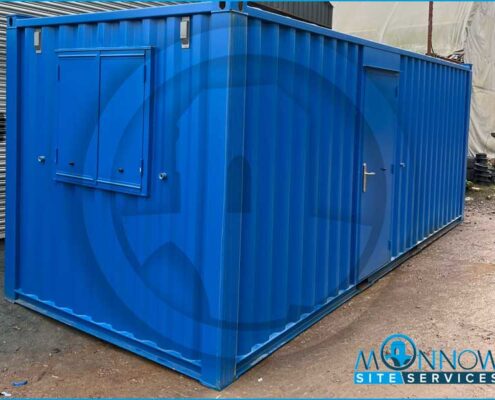 21ft x 8ft split combination office container 50/50 MSS9912