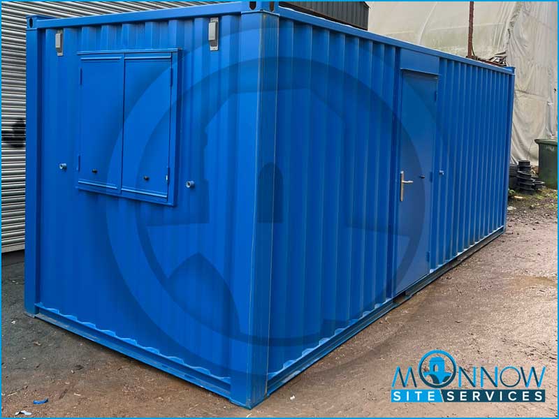 21ft x 8ft split combination office container 50/50 MSS9912