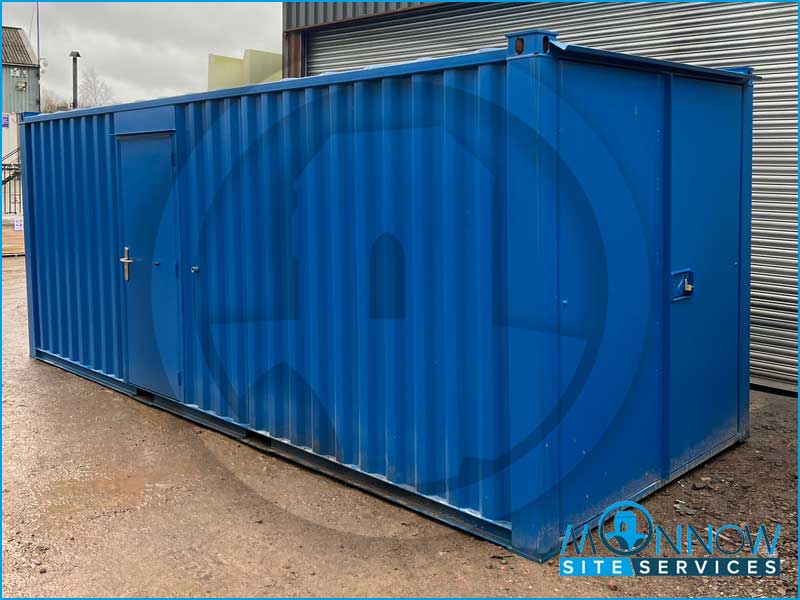 21ft x 8ft split combination office container 50/50 MSS9912