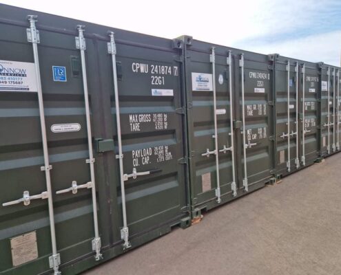 Monnow Site Services - 20ft x 8ft Storage Containers for Rent