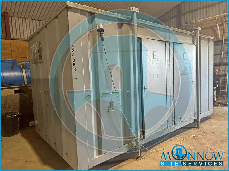 16ft x 9ft 2+1 toilet block 2 male cubicles 1 female site toilet MSS2864