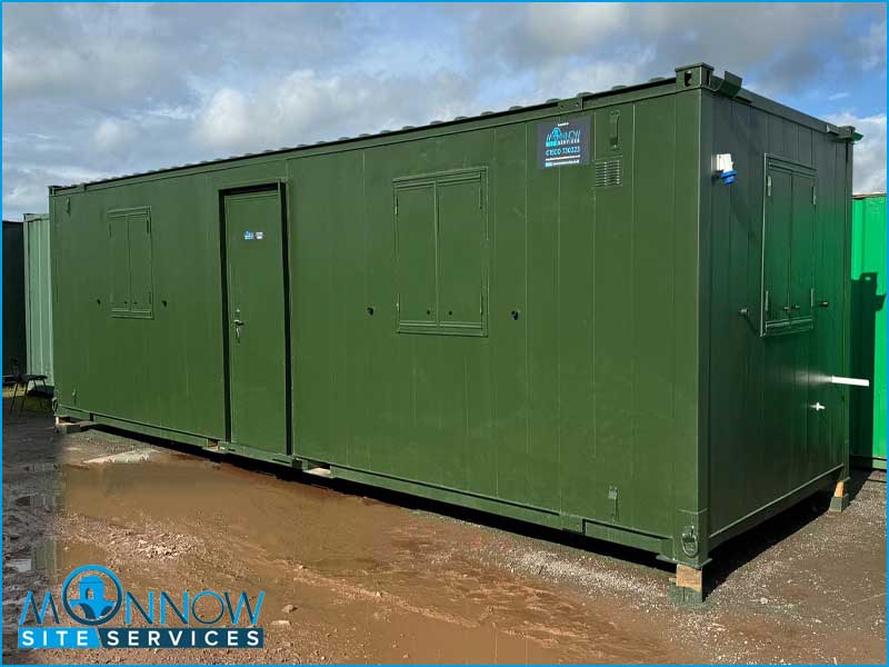 We were proud to supply this 32x10 anti-vandal unit to a golf club in Somerset giving them the much-needed welfare facilities for their ground maintenance staff.