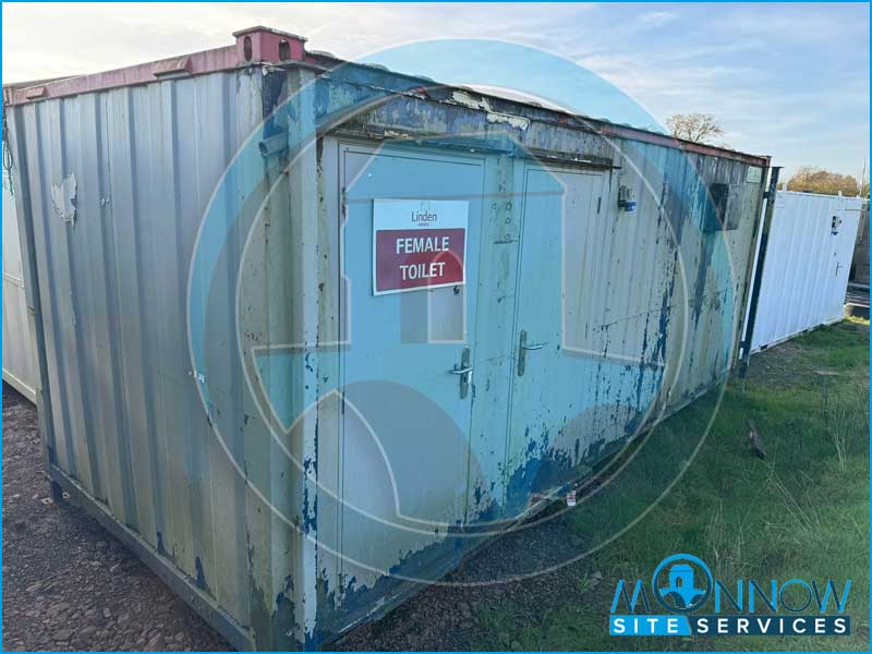 21ft x 9ft 4+1 Site Toilet MSS2918