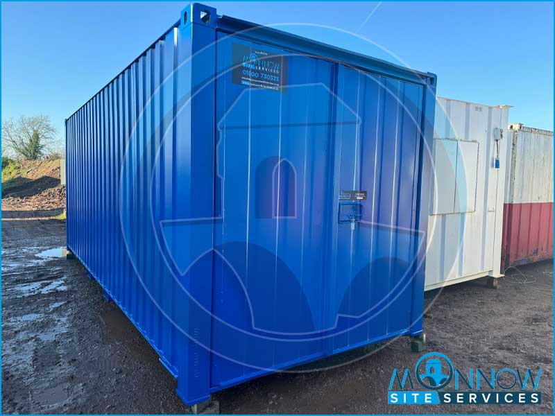 21ft x 8ft Racked Storage Container MSS2935