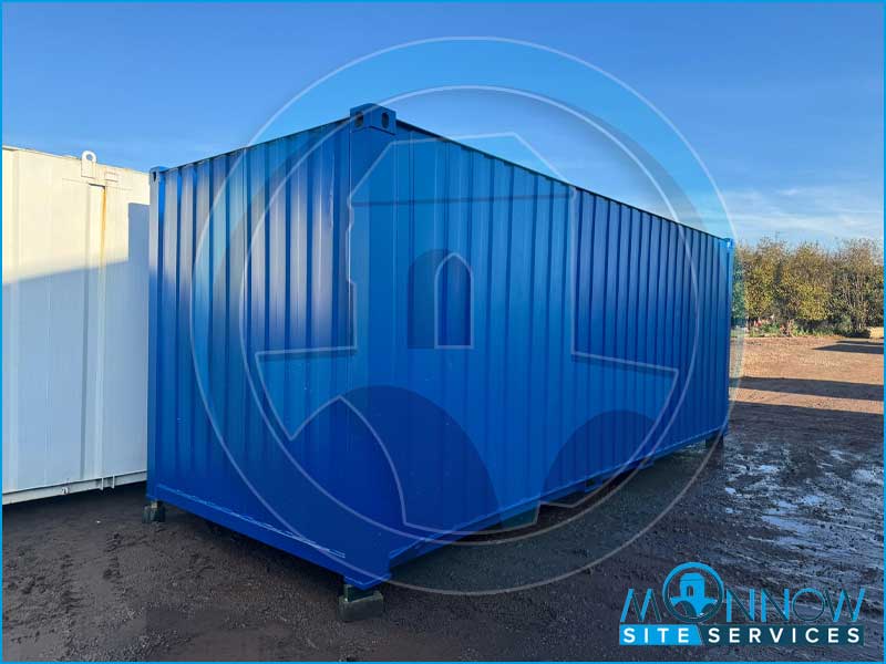 21ft x 8ft Racked Storage Container MSS2935