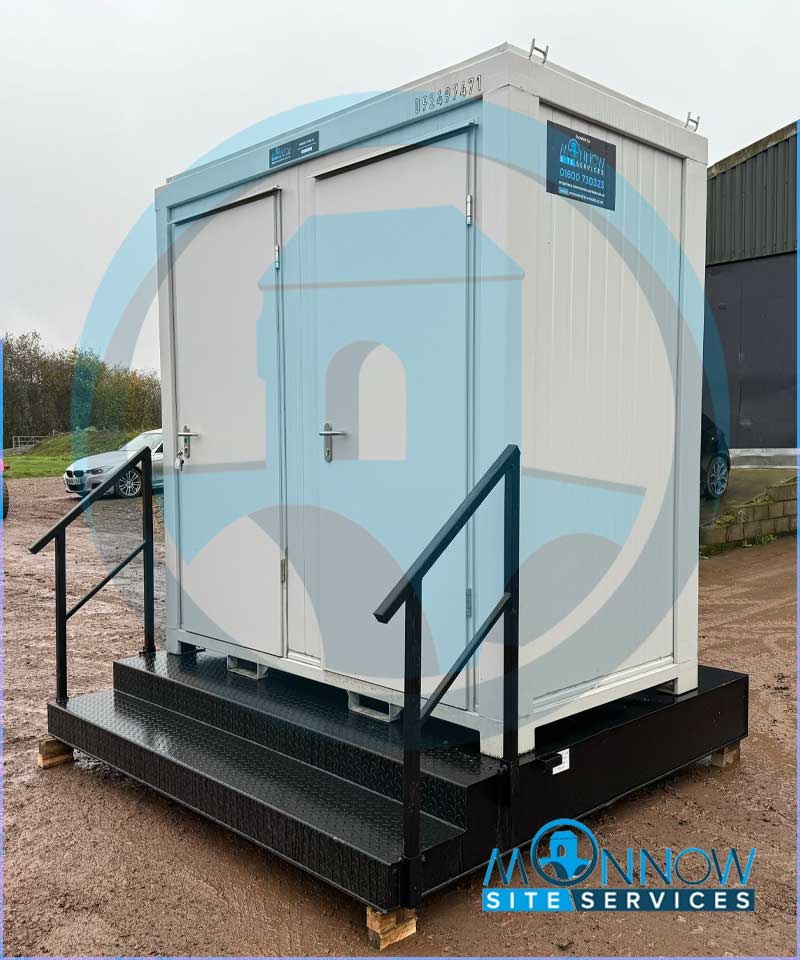 Containex Double Portable Toilet Cabin MSS9913