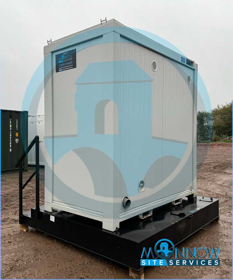 Containex Double Portable Toilet Cabin MSS9913