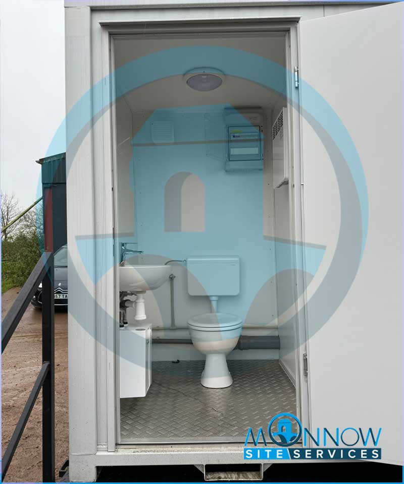 Containex Double Portable Toilet Cabin MSS9913